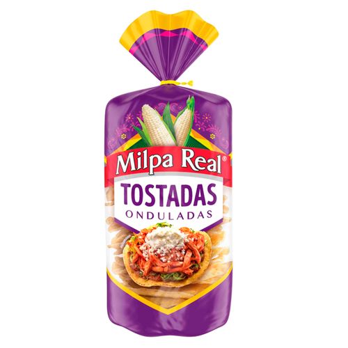 Tortillas Fritas De Maíz Milpa Real 360 Gr