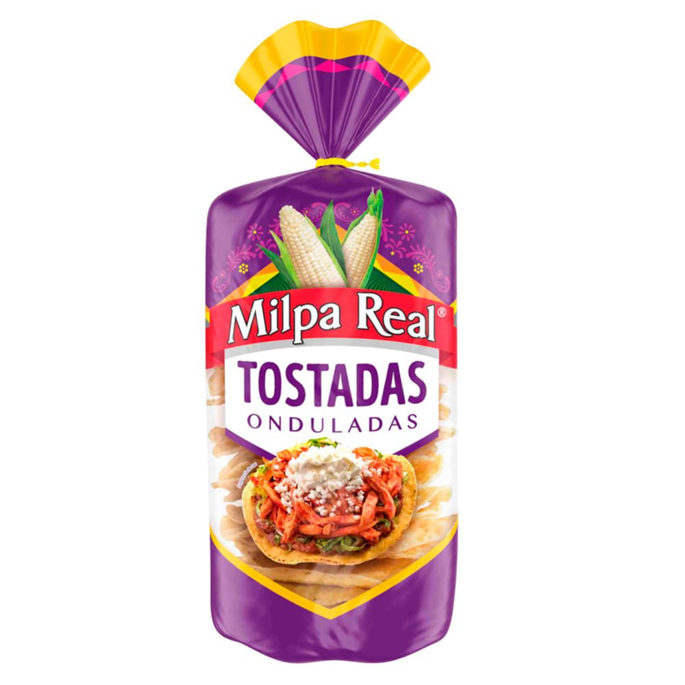 Tortilla de maiz milpa real 360 gr