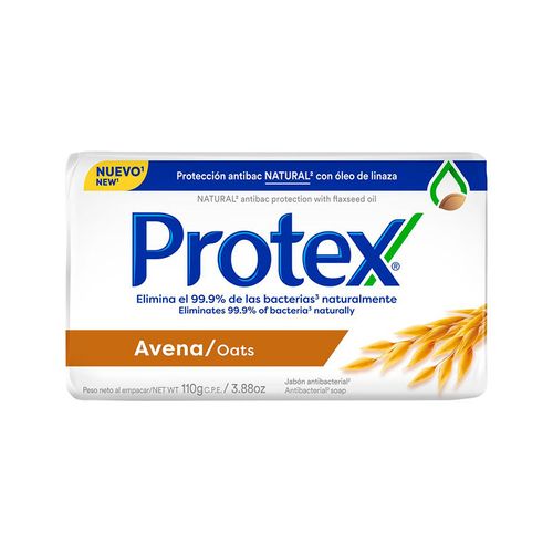 Jabón de Tocador Antibacterial Protex Avena 110 g