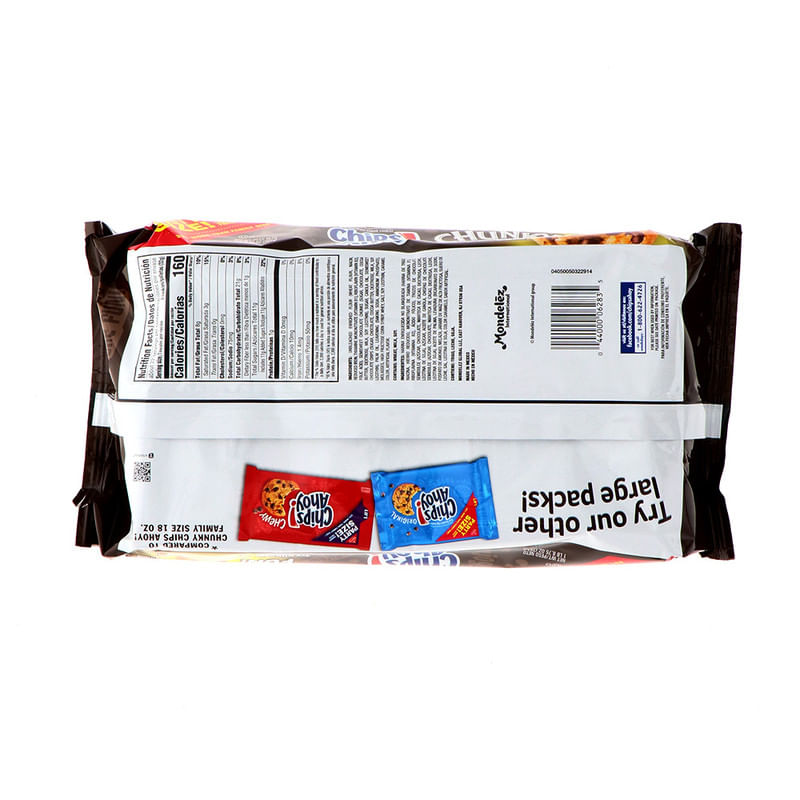 Galleta Chips Ahoy Chunky Party Size 8.75 Oz