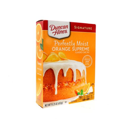 Mezcla Para Pastel Duncan Hines Naranja Supreme 15.25 Oz