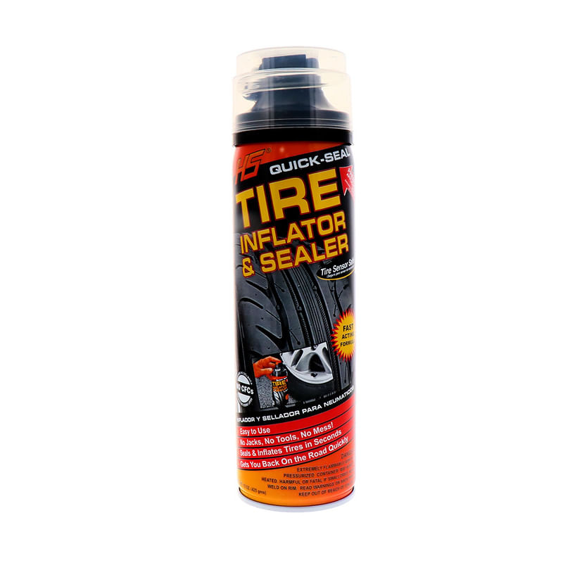 Inflador Y Sellador H5 Tire Quick-Seal Para Neumático 15Oz