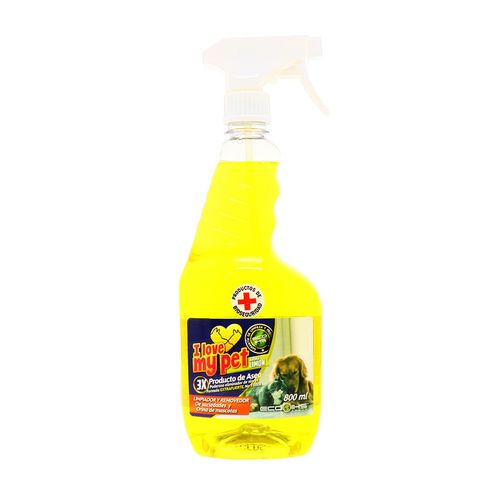 Limpiador Xtreme Clean Removedor Aroma Limón 800 Ml