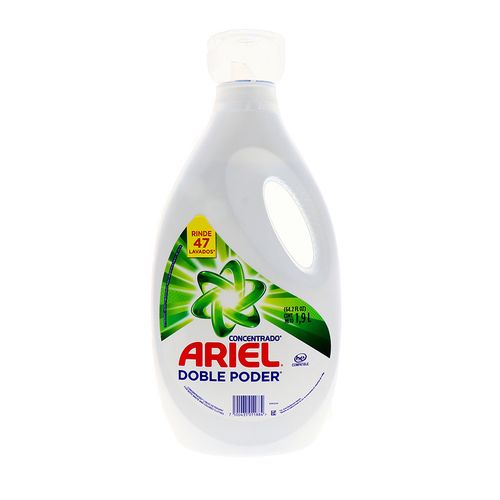 Detergente Liquido Ariel Doble Poder 1.9 Lt