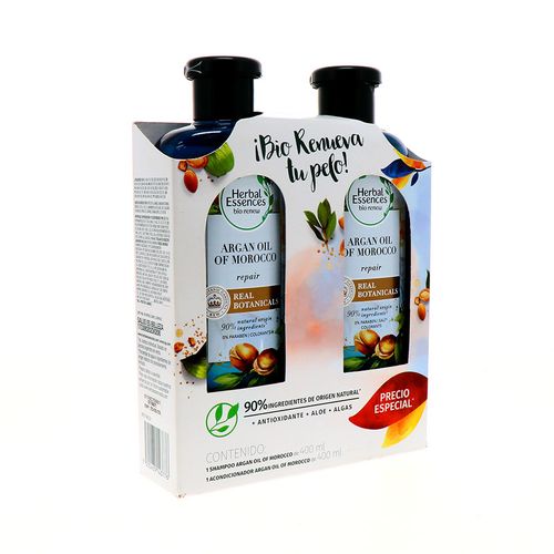 Shampoo Herbal Essences Argan Oil Morocc+Acondicionador400Ml