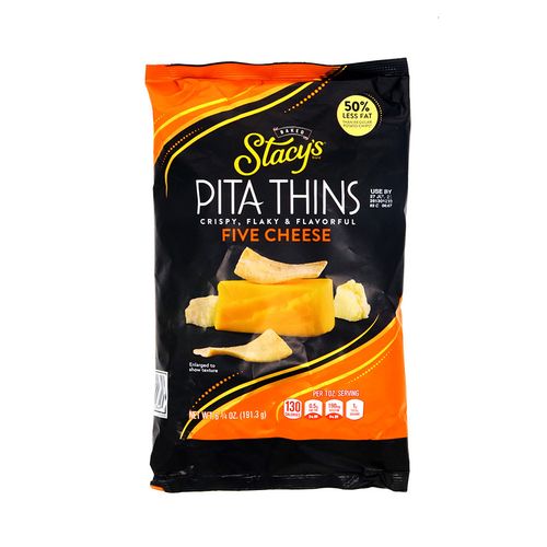 Pita Chips Stacy 5 Quesos 6.75 Oz