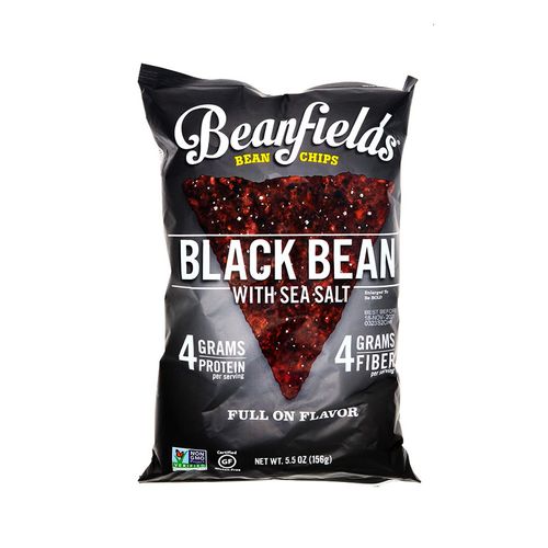 Chips Beans Beanfields Bean Black With Sea Salt 5.5 Oz