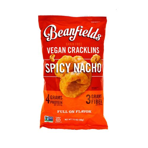 Chicharron Beanfields Vegan Spicy Nacho 3.5 Oz
