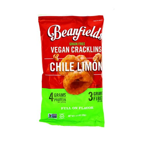 Chicharron Beanfields Vegan Chile Limon 3.5 Oz