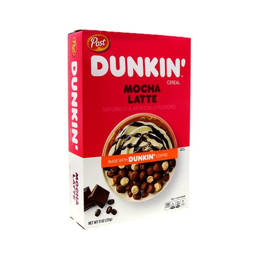 Cereal Post Dunkin Mocha Latte 11 Oz