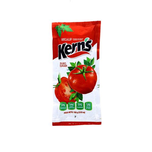 Ketchup Kerns Puro Tomate Doypack 100 Gr