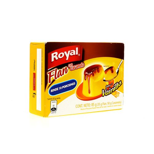 Flan Royal Con Caramelo 85 Gr