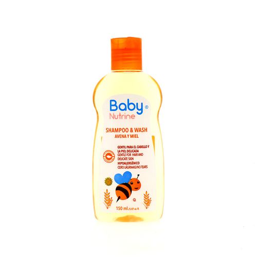 Shampoo Baby Nutrine & Wash Avena Y Miel 150 Ml