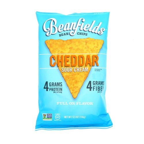 Chips Beans Beanfields Cheddar Sour Cream 5.5 Oz