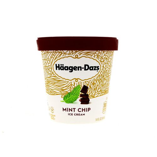 Helado Haagen Dazs Mint Chip 14 Oz