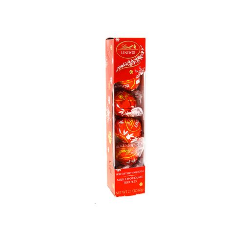Chocolate Lindt Trufas Con Leche 2.1 Oz
