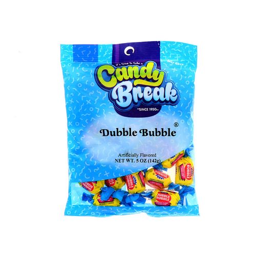 Dulces Candy Break Double Bubble 5 Oz