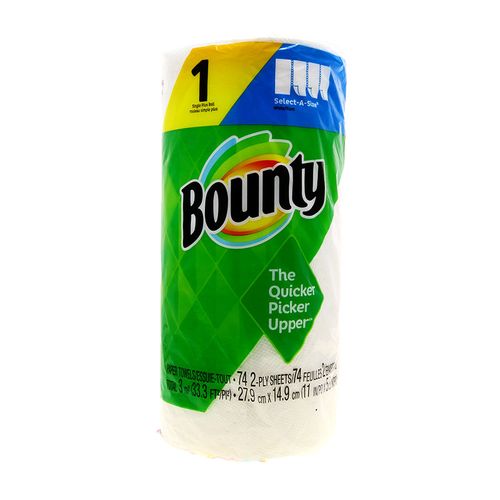Papel Toalla Bounty 74Hojas 1 Rollo