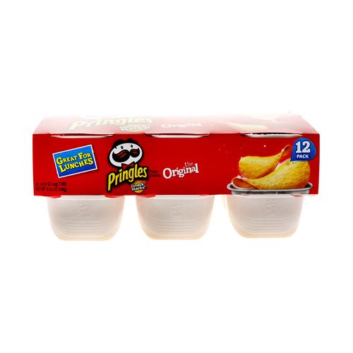 Papa Pringles Original 228 Gr Pack 12 Un