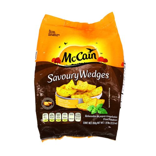 Papas Mccain Savoury Wedges Congeladas 650 Gr