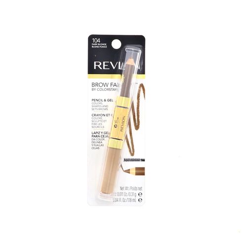 Lápiz Y Gel Para Cejas Revlon Dark Blonde 104 0.31 Gr