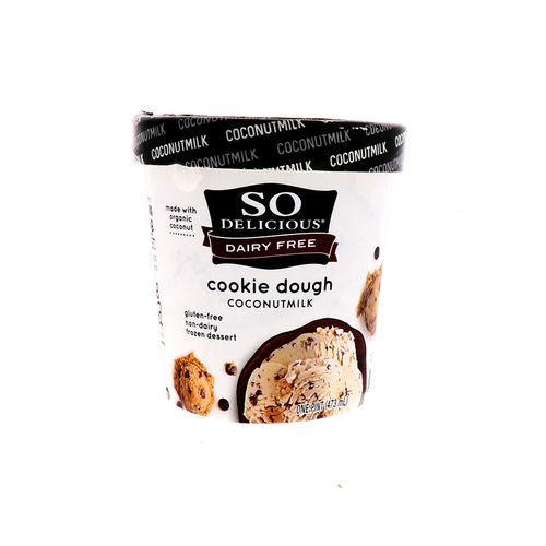 Helado So Delicious Coconut Milk Cookie Dough 16 Oz