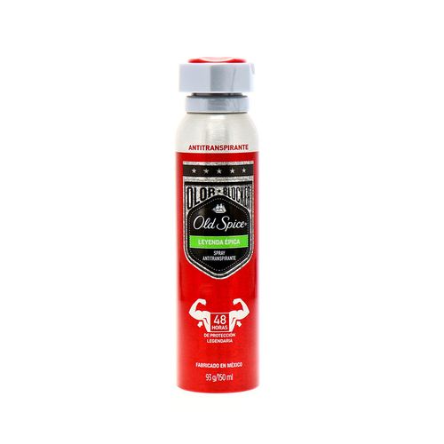 Desodorante Spray Old Spice Antitransp Leyenda Épica 150 Ml