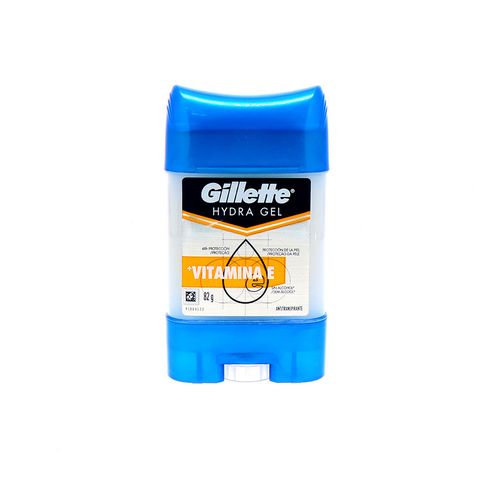Desodorante Gel Gillette Hydra Vitamina E 82 Gr