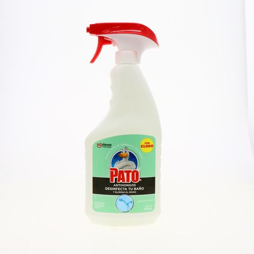 Limpiador Para Baño Pato Antihongos Con Cloro 650 Ml