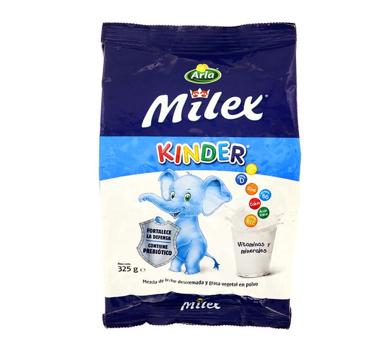 Leche En Polvo Arla Milex Kinder Descremada 325 Gr 7329