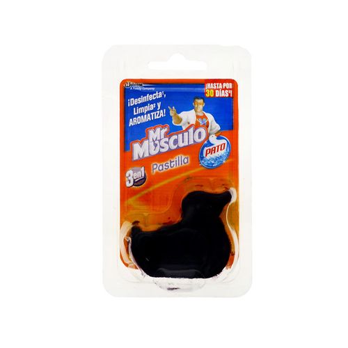 Pastilla Para Sanitario Mr Musculo Pato 3En1 48 Gr