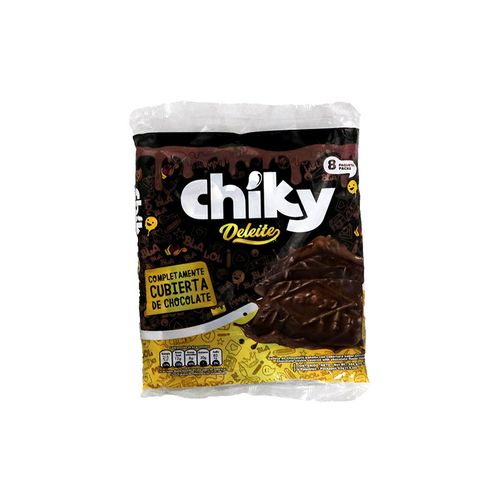Galleta Chiky Deleite Chocolate Bañada 344 Gr