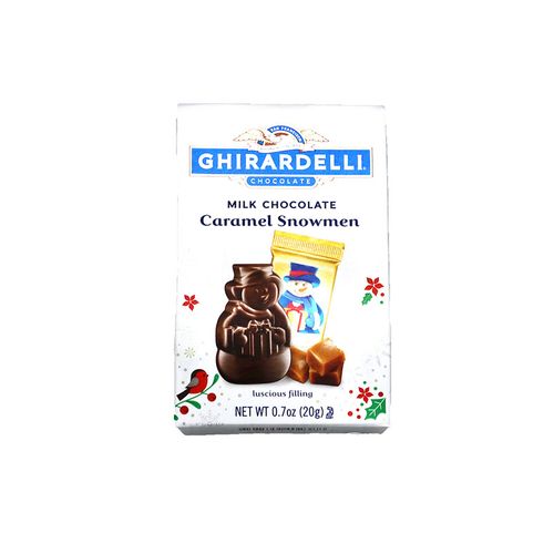 Chocolate Ghirardelli Caramel Snowman 0.7 Oz