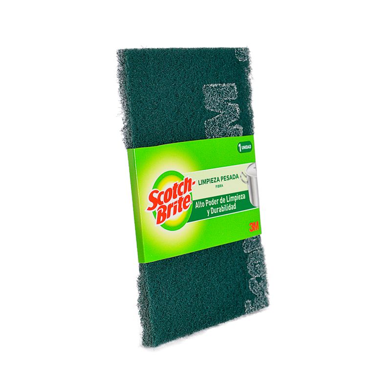 Comprar Fibra Verde Scotch-Brite® Limpieza Pesada- 1 Unidad