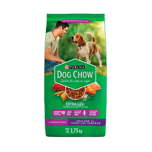 Purina Dog Chow perro Adultos +7 Longevidad 3.75kg (8.3lb)