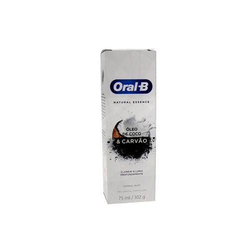 Gel Dental Oral B Natural Essence Oleo De Coco Y Carbon750Ml