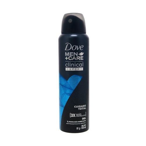 Desodorante Spray Dove Men+Care Antitran Cuidado Total 150Ml