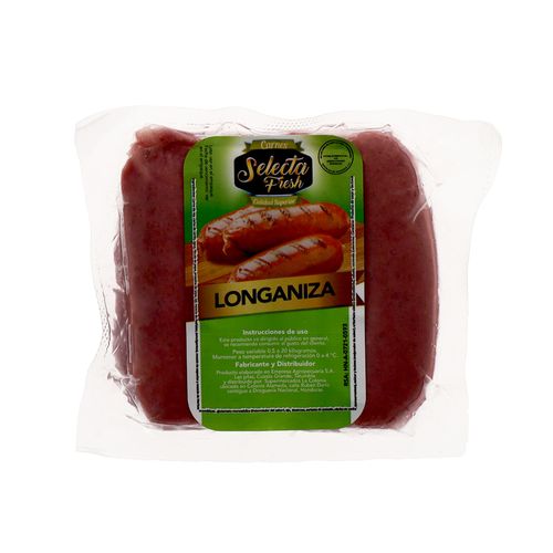 Longaniza Selecta Fresh Paquete Pequeño X Lb
