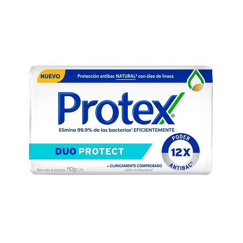 Jabón Antibacterial Protex Duoprotect 110 Gr