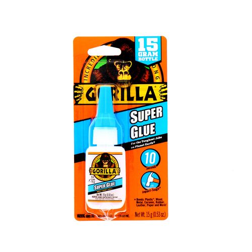 Super Glue Gorilla Instantaneo 15Gr