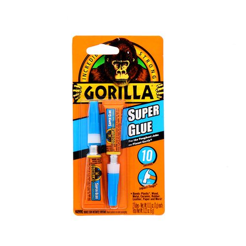 Super Glue Gorilla Instantaneo 2 Tubos 3 Gr