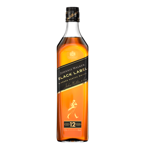 Whisky Johnnie Walker Cinta Negra 750 Ml