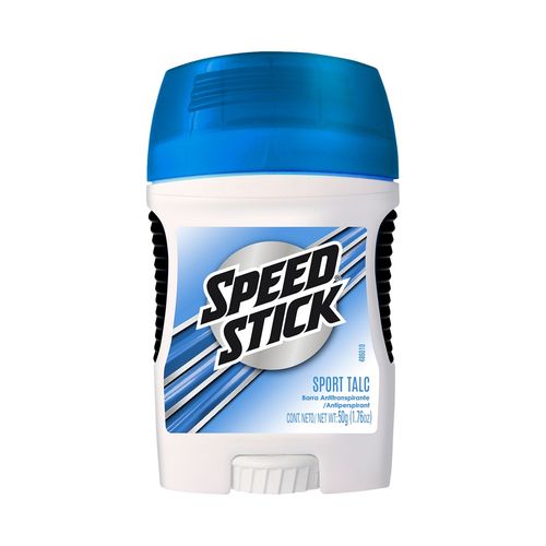 Desodorante Barra Speed Stick Antitranspirante Sport Talc 50 Gr