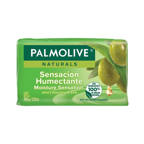 Jabón de Tocador Palmolive Naturals Sensación Humectante Oliva y Aloe 100 g