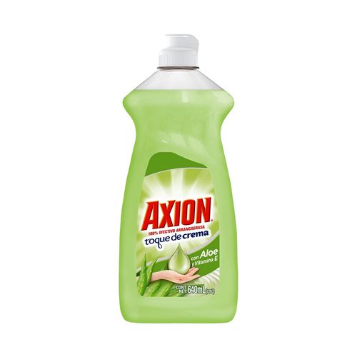 Lavaplatos Líquido Axion Aloe y Vitamina E 640 ml