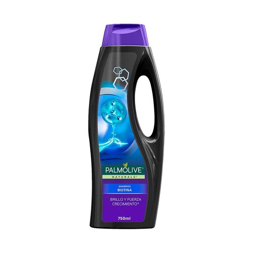 Shampoo Palmolive Naturals Biotina Brillo y Fuerza Crecimiento 750 ml