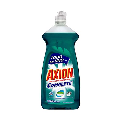 Lavaplatos Líquido Axion Complete Plásticos 640 ml