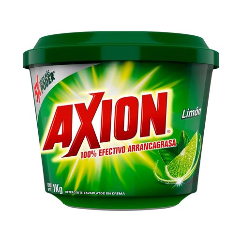 Crema Lavaplatos Axion Limón 1 Kg