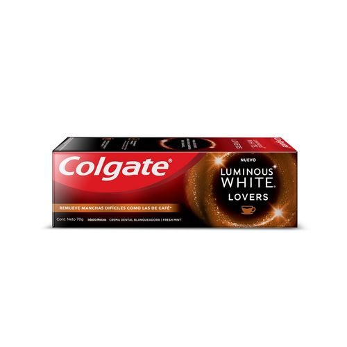 Crema Dental Colgate Luminous White Coffee Lovers 70g