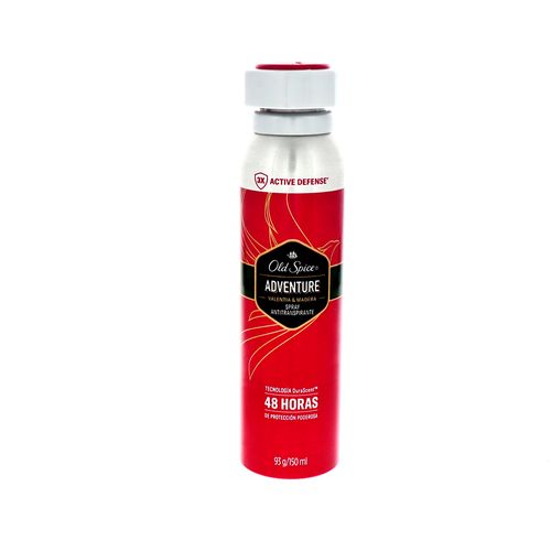 Desodorante Spray Old Spice Adventure Valentia & Madera 150 mL